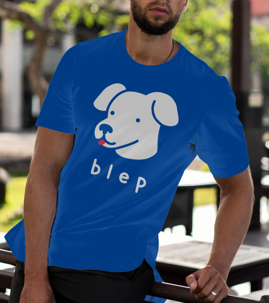 Blep Dog With Tongue Out T-Shirt