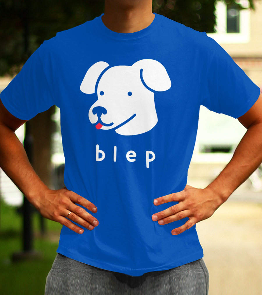 Blep Dog With Tongue Out T-Shirt