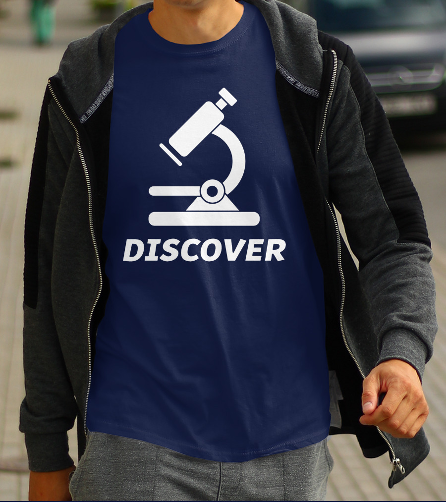 Discover Science With Microscope Greatness T-Shirt