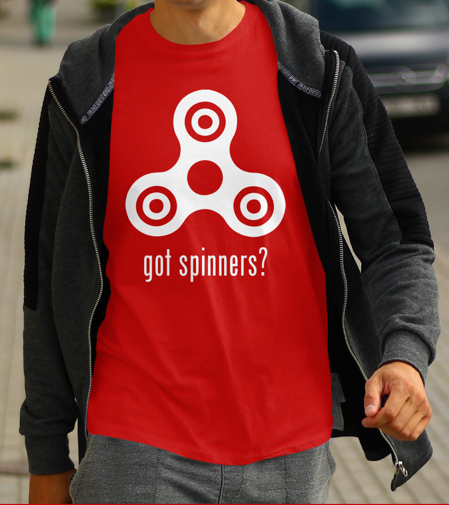 Got Spinners Fidget Toy Icon T-Shirt