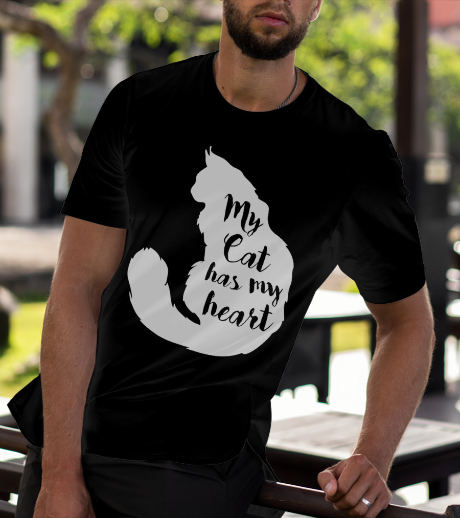 My Cat Has My Heart Cat T-Shirt