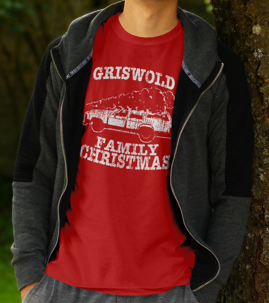 Griswold Family Christmas Tree Car Journey T-Shirt