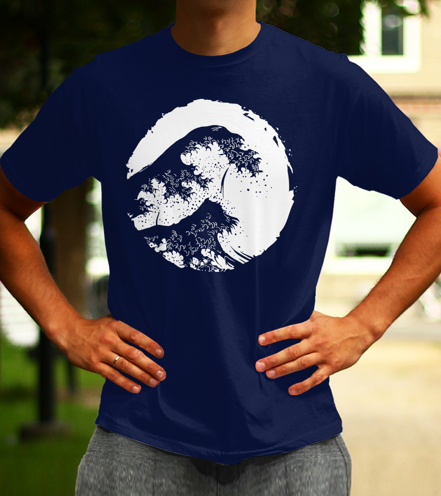 Wave In Japan Iconic Circle T-Shirt