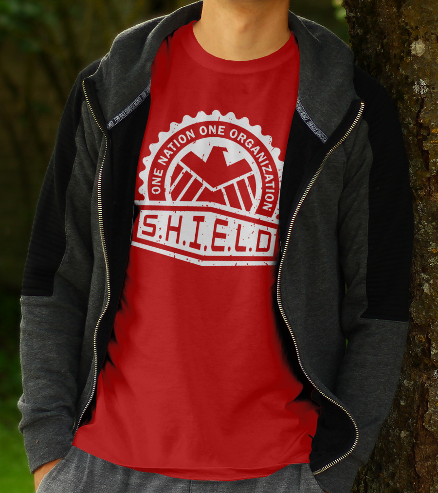 One Nation One Organization S.H.I.E.L.D. Crest Series T-Shirt