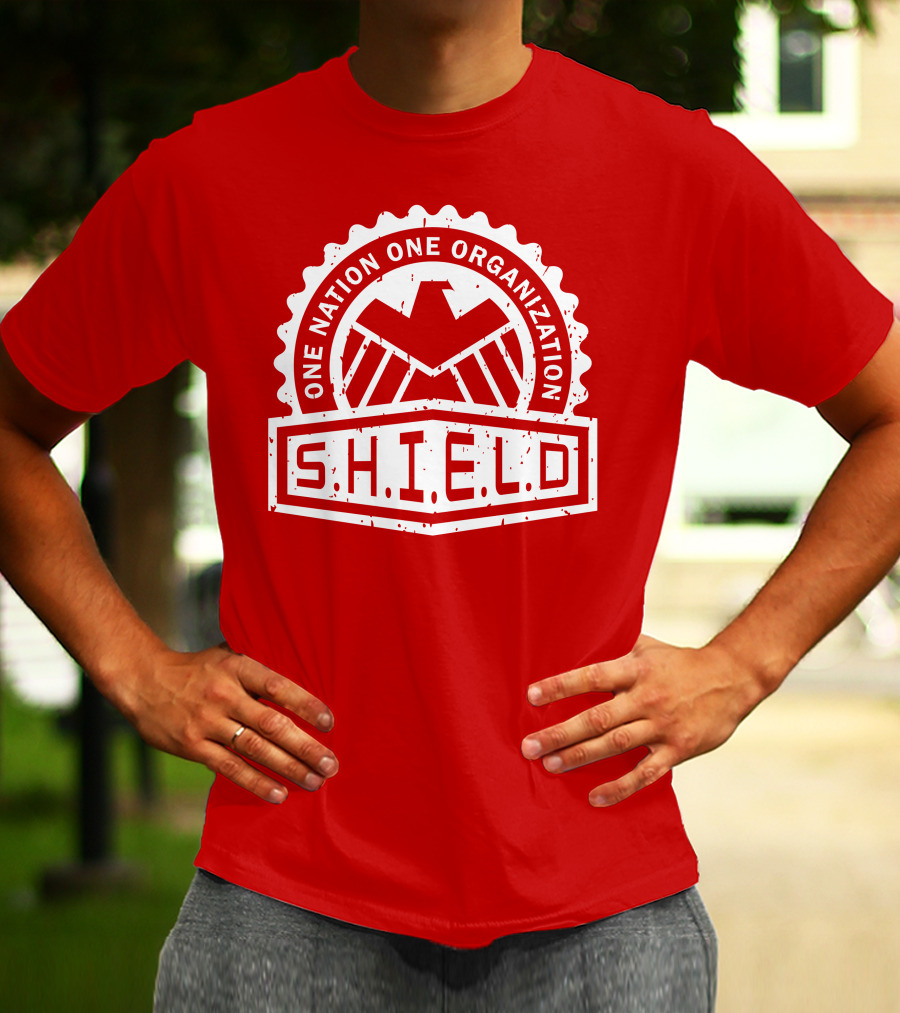 One Nation One Organization S.H.I.E.L.D. Crest Series T-Shirt