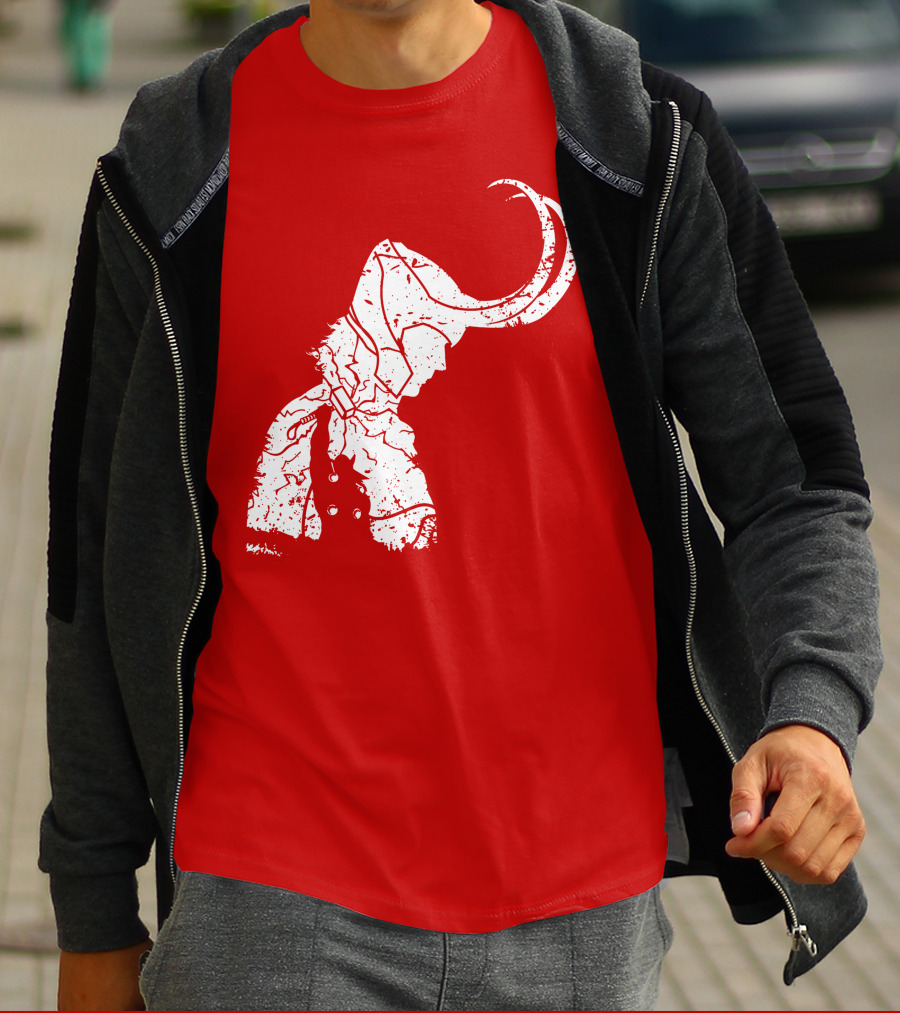 Dark Lord Norse God Trickster Horned T-Shirt