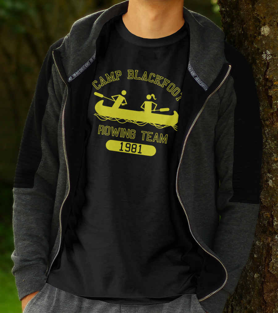 Camp Blackfoot Rowing Team 1981 T-Shirt