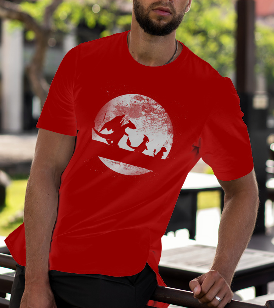 Evolve Pokémon Evolution Moon T-Shirt
