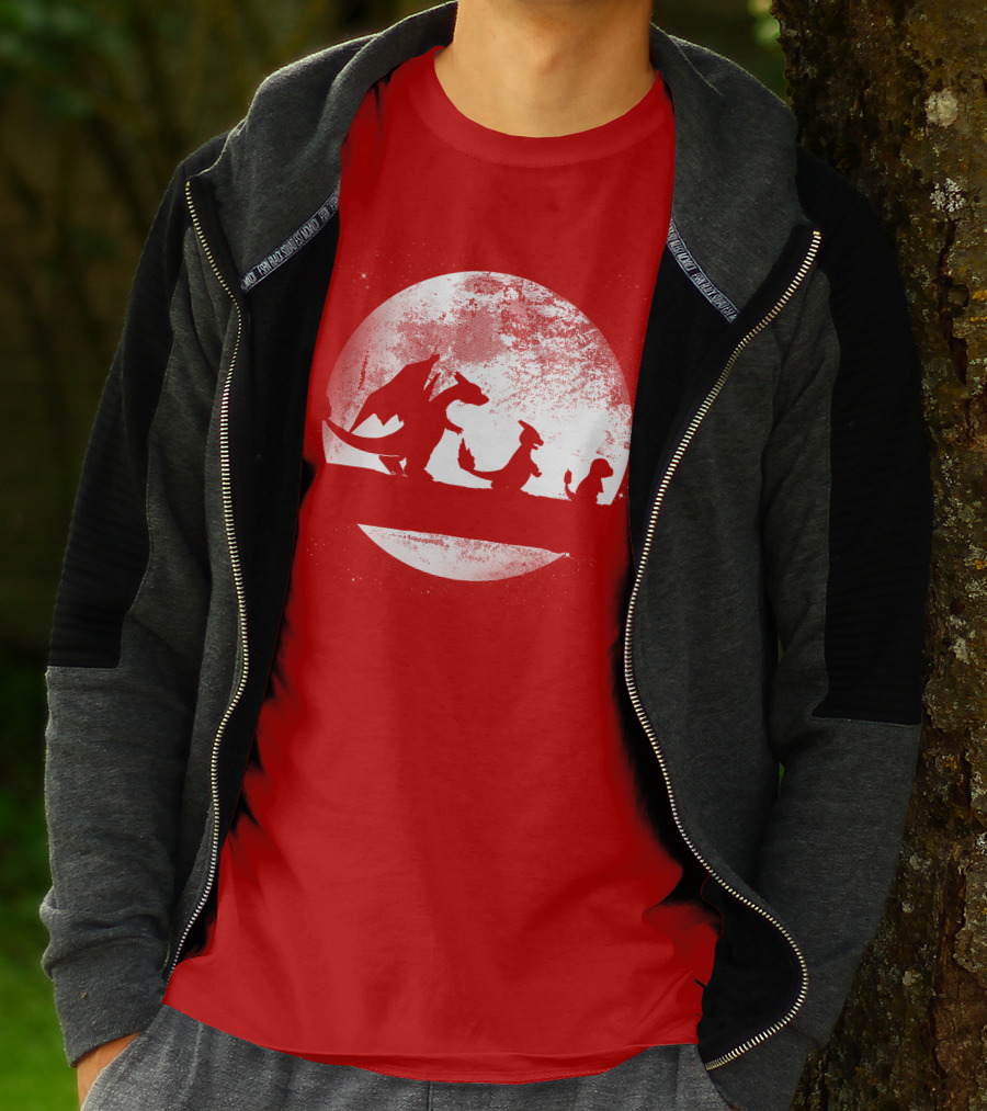 Evolve Pokémon Evolution Moon T-Shirt