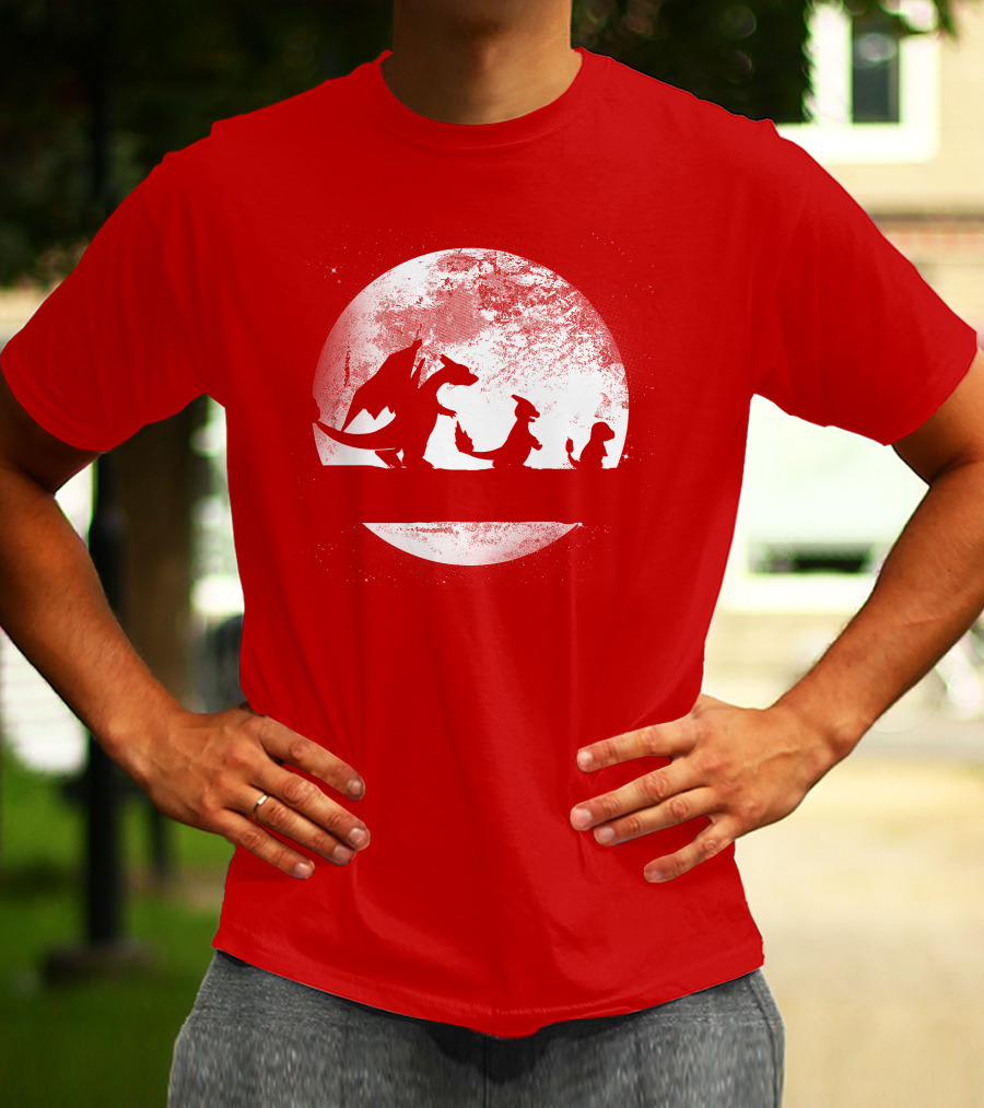 Evolve Pokémon Evolution Moon T-Shirt