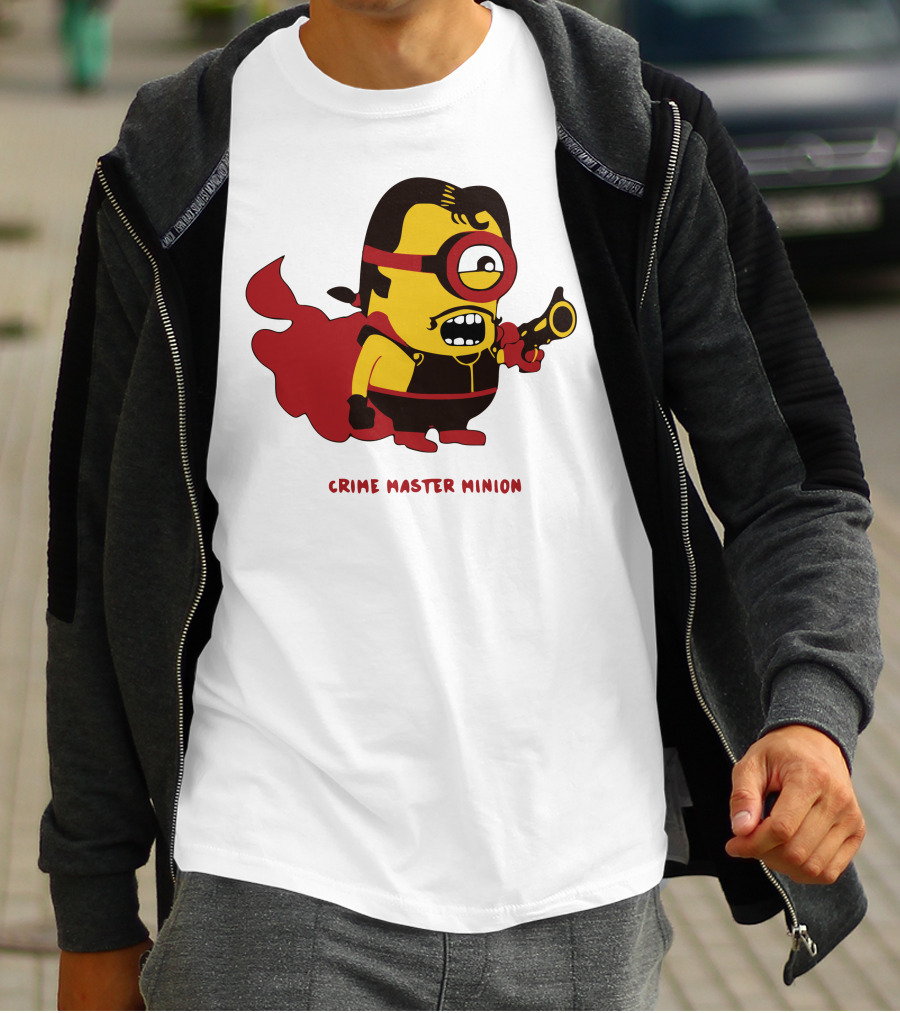 Crime Master Minion Hero Fusion T-Shirt