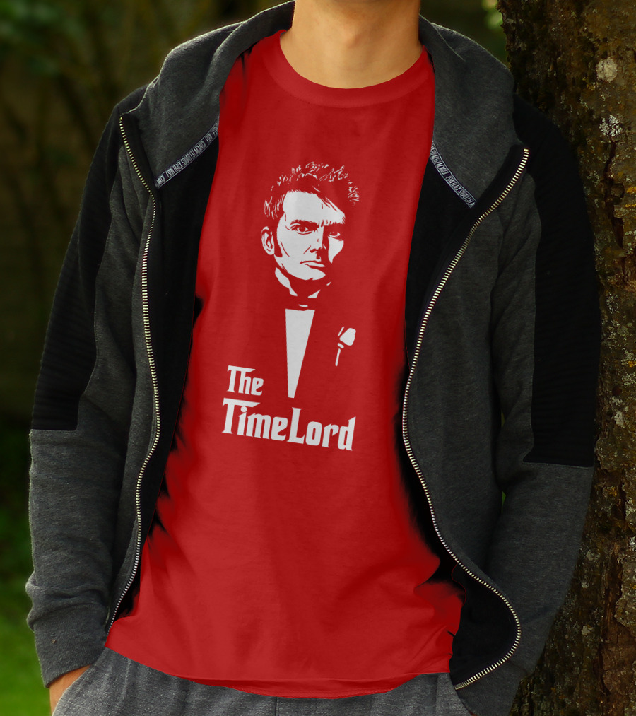 The Time Lord Doctor Who Godfather Mashup T-Shirt