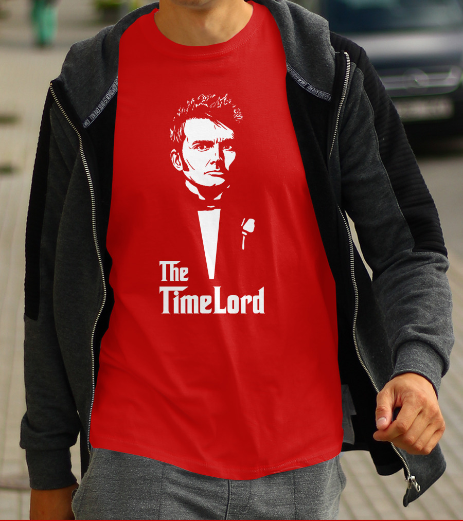 The Time Lord Doctor Who Godfather Mashup T-Shirt