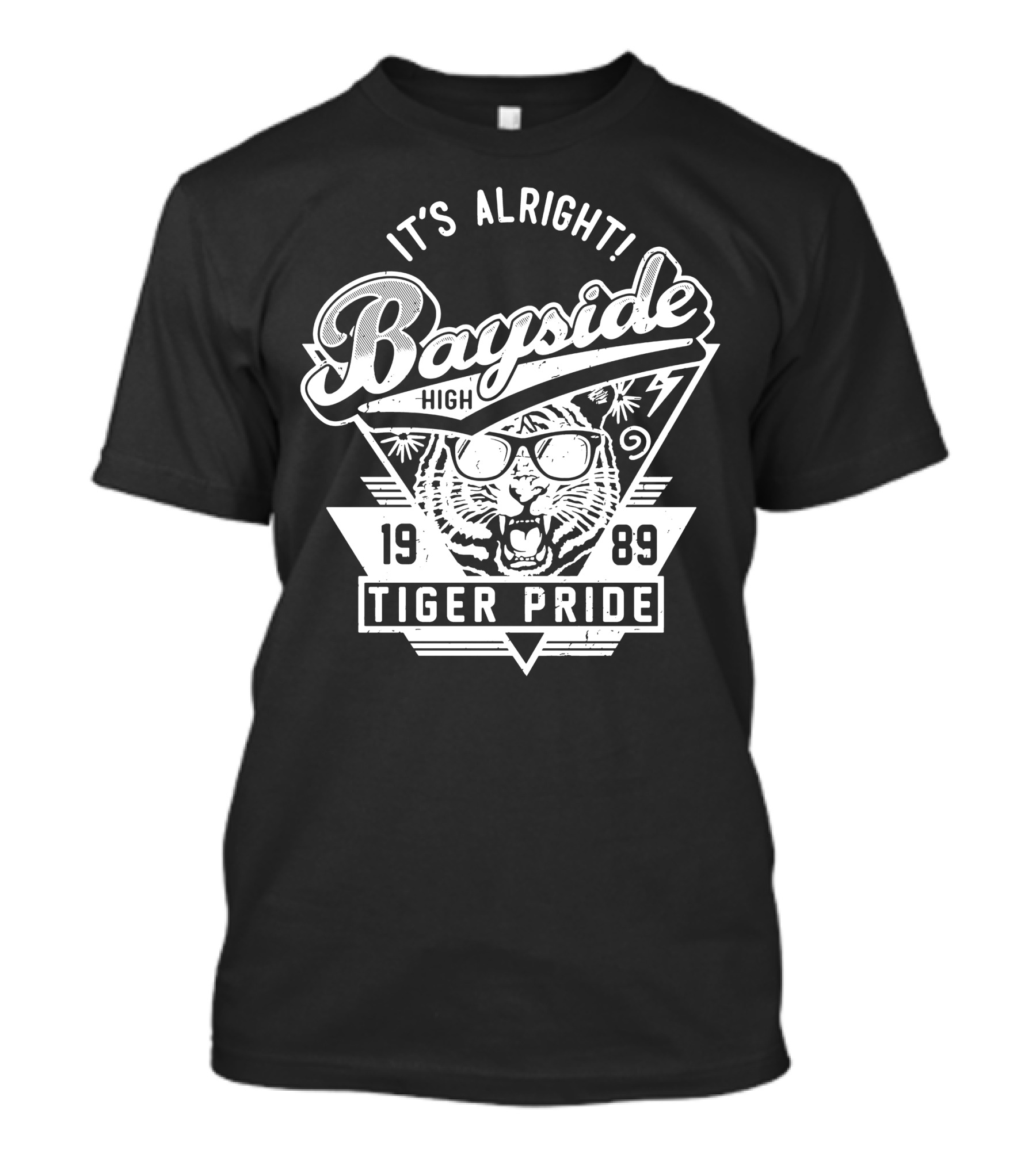 It's Alright Bayside High 1989 Tiger Pride T-Shirt