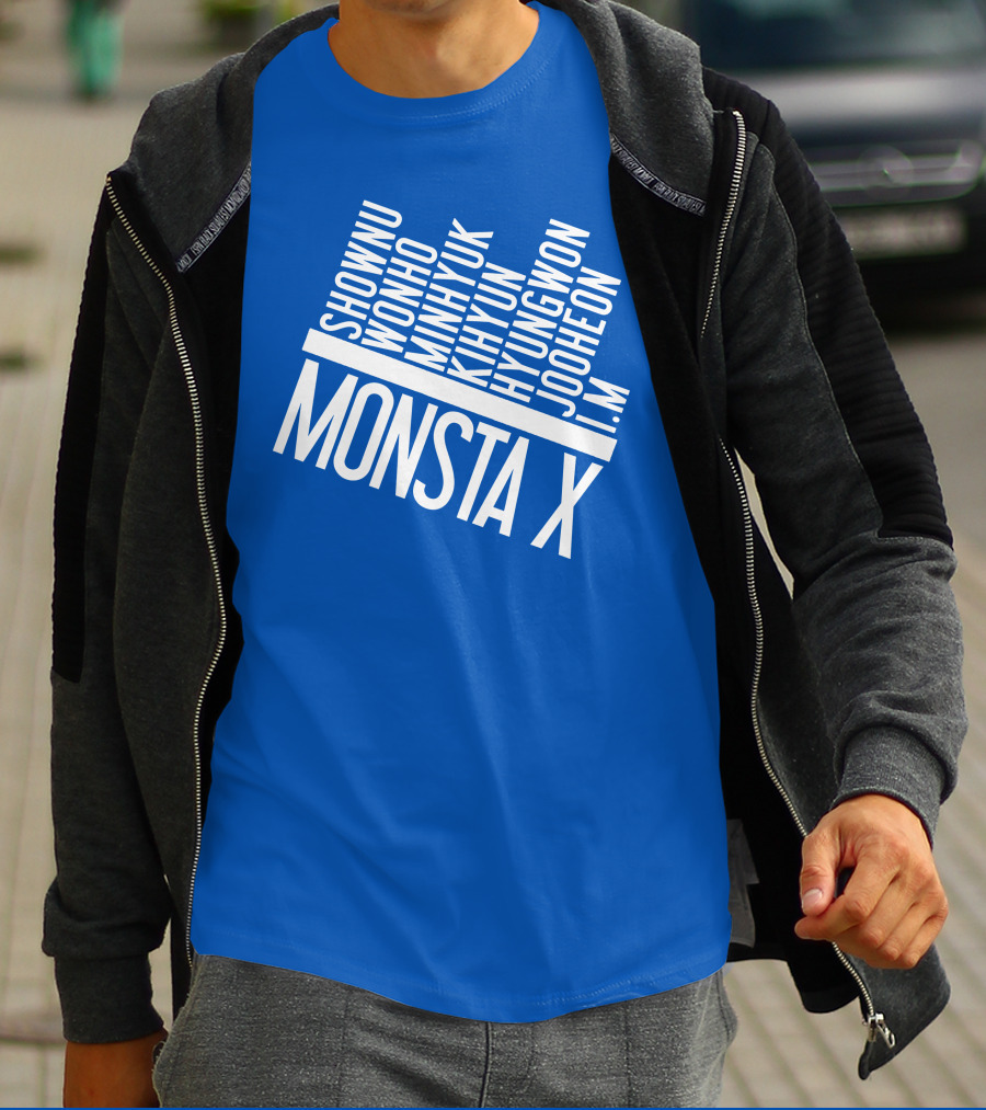 SHOWNU WONHO MINHYUK KIHYUN HYUNGWON JOOHEON I.M MONSTA X T-Shirt