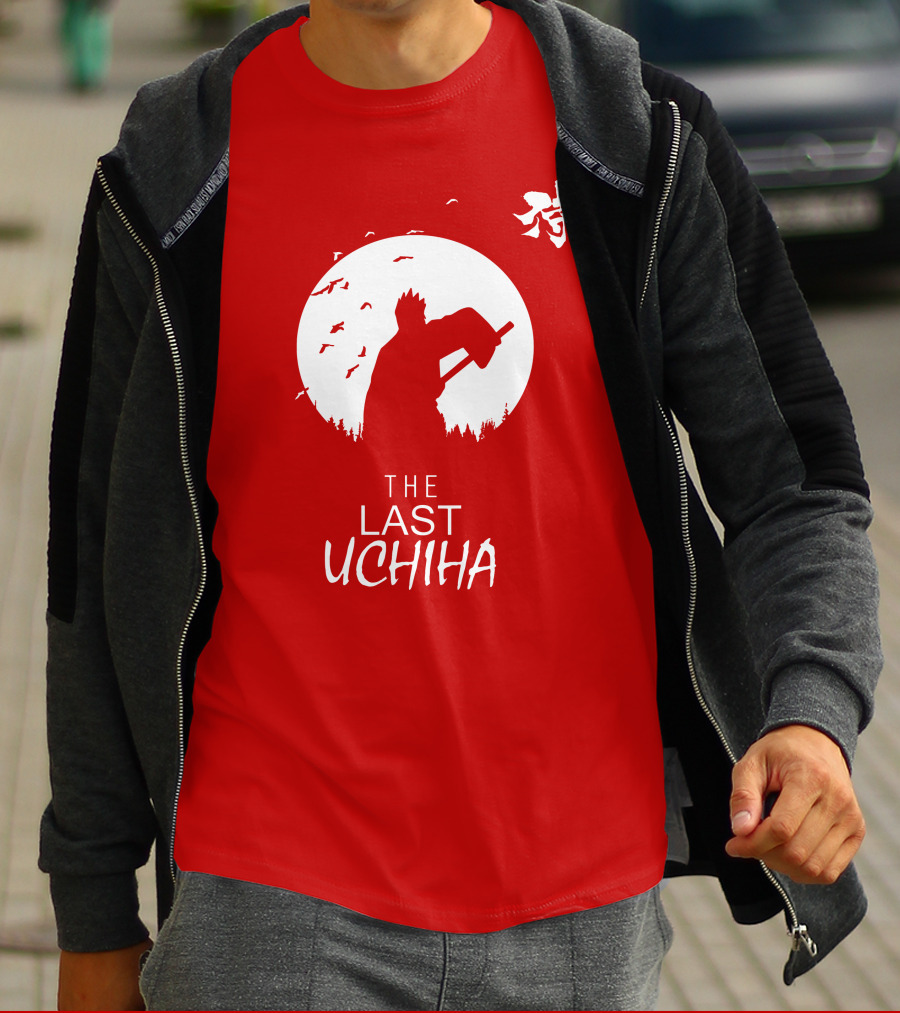 The Last Uchiha Samurai Moon T-Shirt