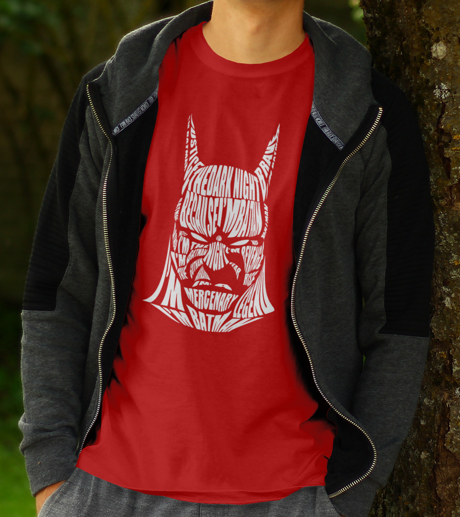 The Dark Knight Rises Batman Legend Mercenary Justice T-Shirt