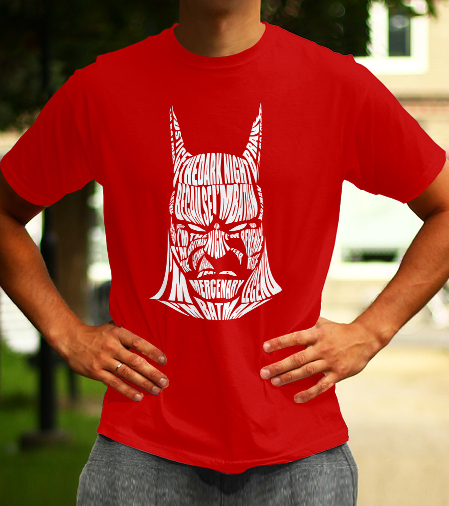 The Dark Knight Rises Batman Legend Mercenary Justice T-Shirt
