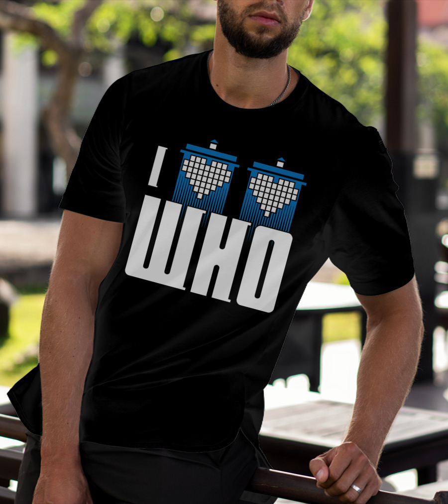 I Heart TARDIS Who T-Shirt