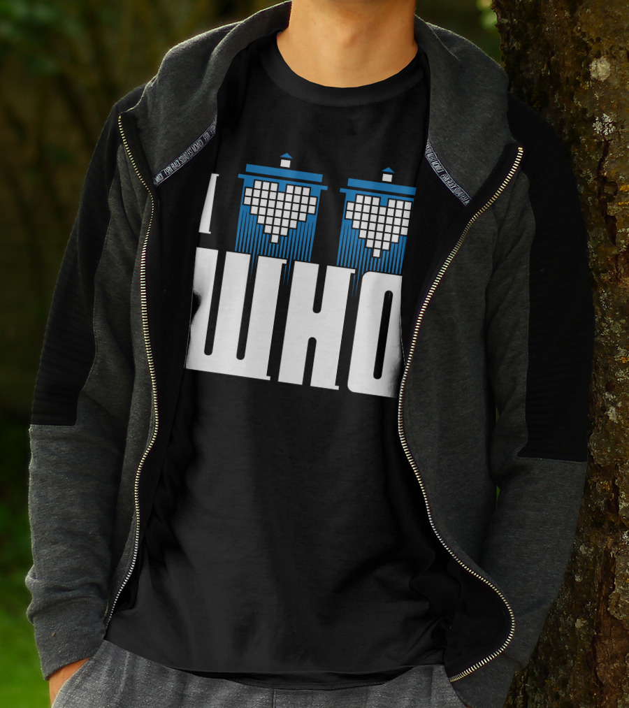 I Heart TARDIS Who T-Shirt