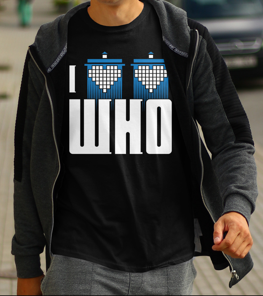 I Heart TARDIS Who T-Shirt