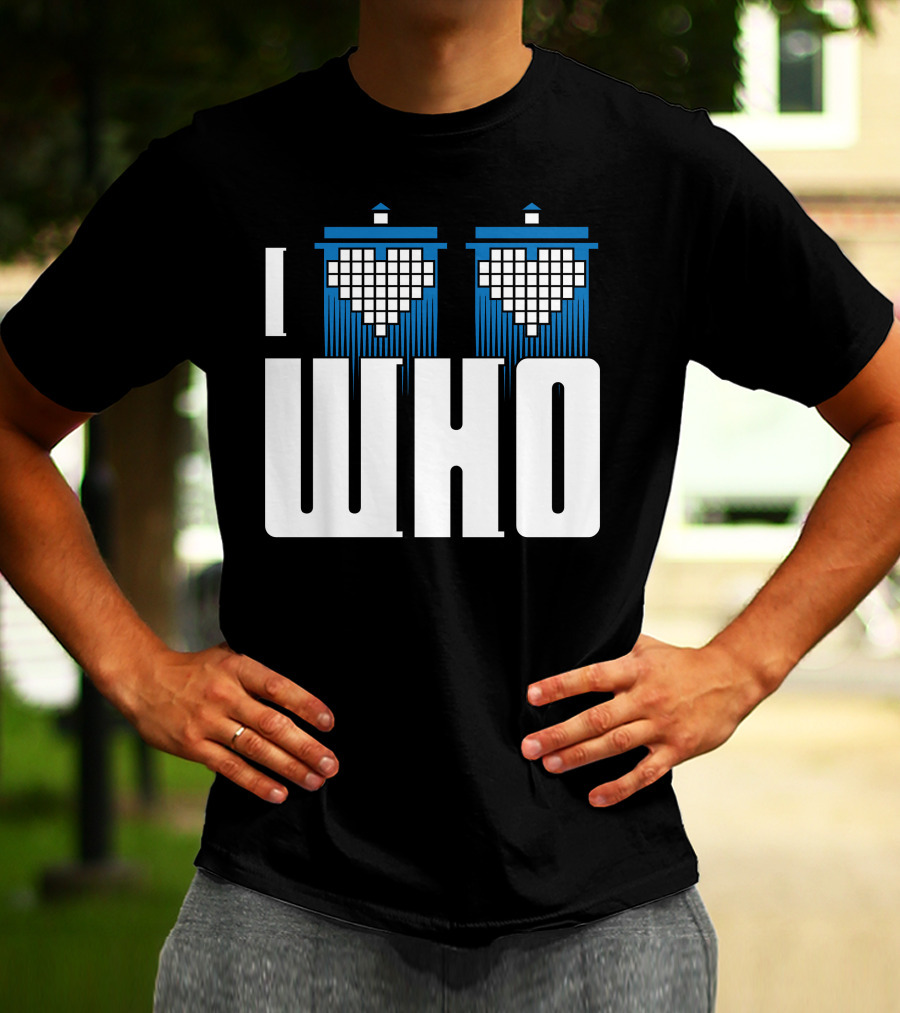 I Heart TARDIS Who T-Shirt