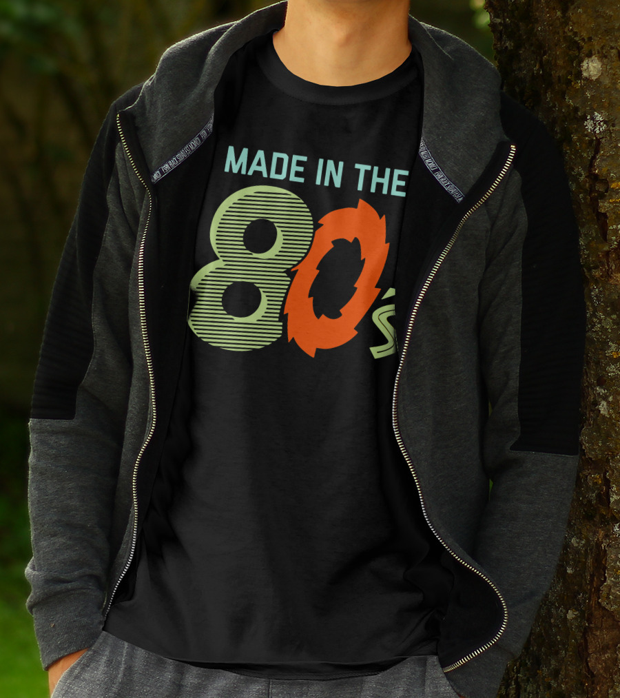 MADE IN THE 80'S Retro Style 80s Vibes T-Shirt