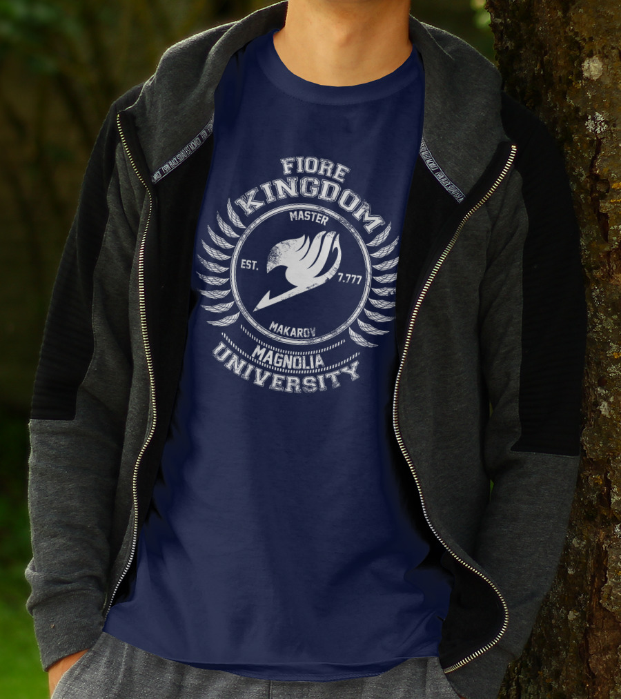 Fiore Kingdom Master Makarov Magnolia University Est. 7.777 T-Shirt