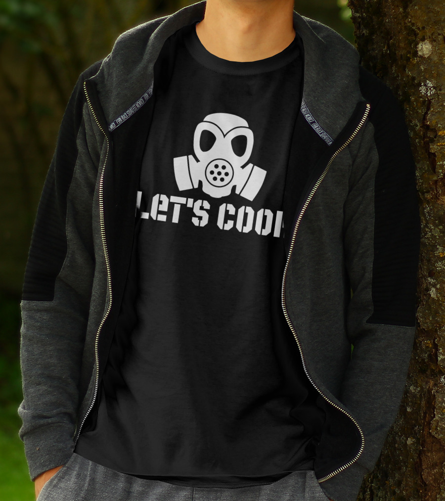 Let's Cook Gas Mask Breaking Bad T-Shirt