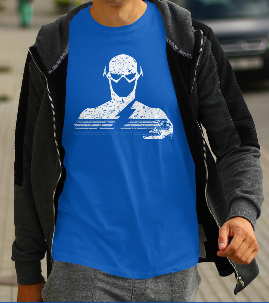 Speed Shadow Flash Superhero T-Shirt