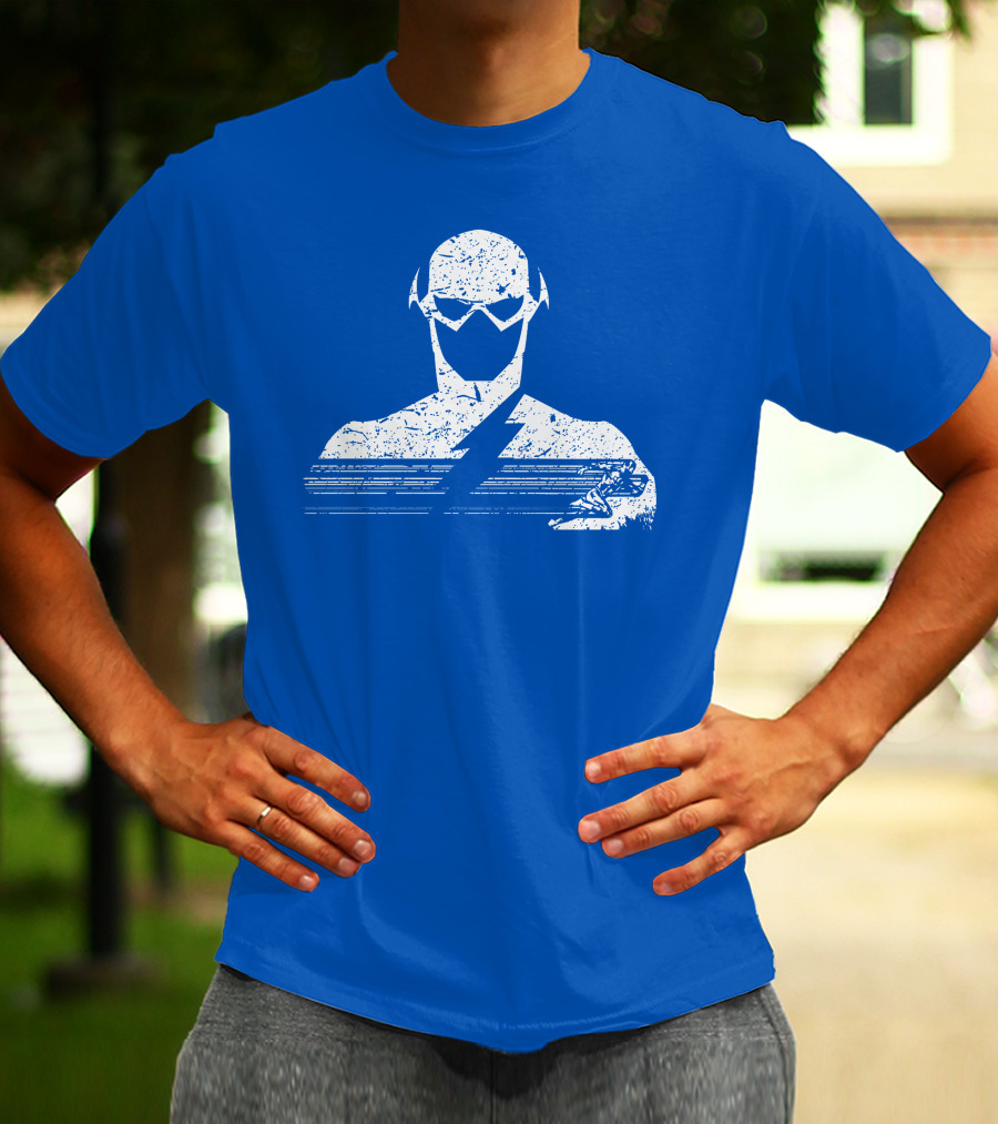 Speed Shadow Flash Superhero T-Shirt