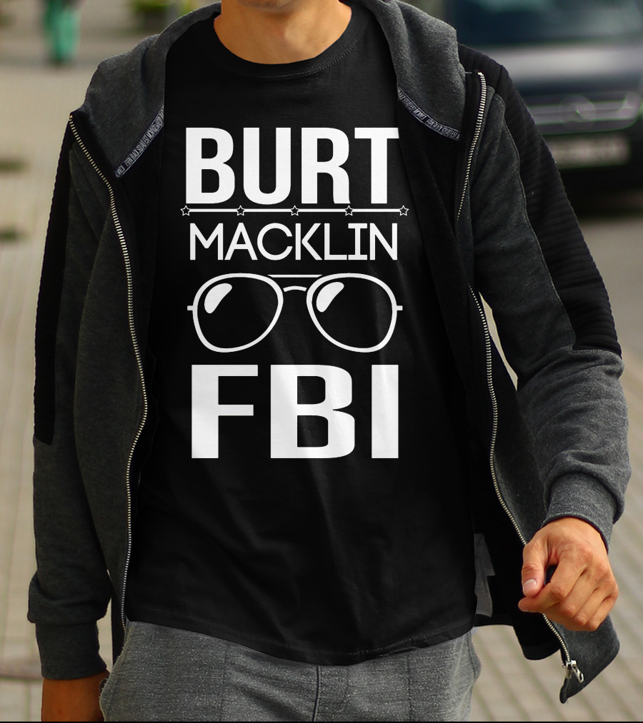 Burt Macklin FBI Sunglasses Stars T-Shirt