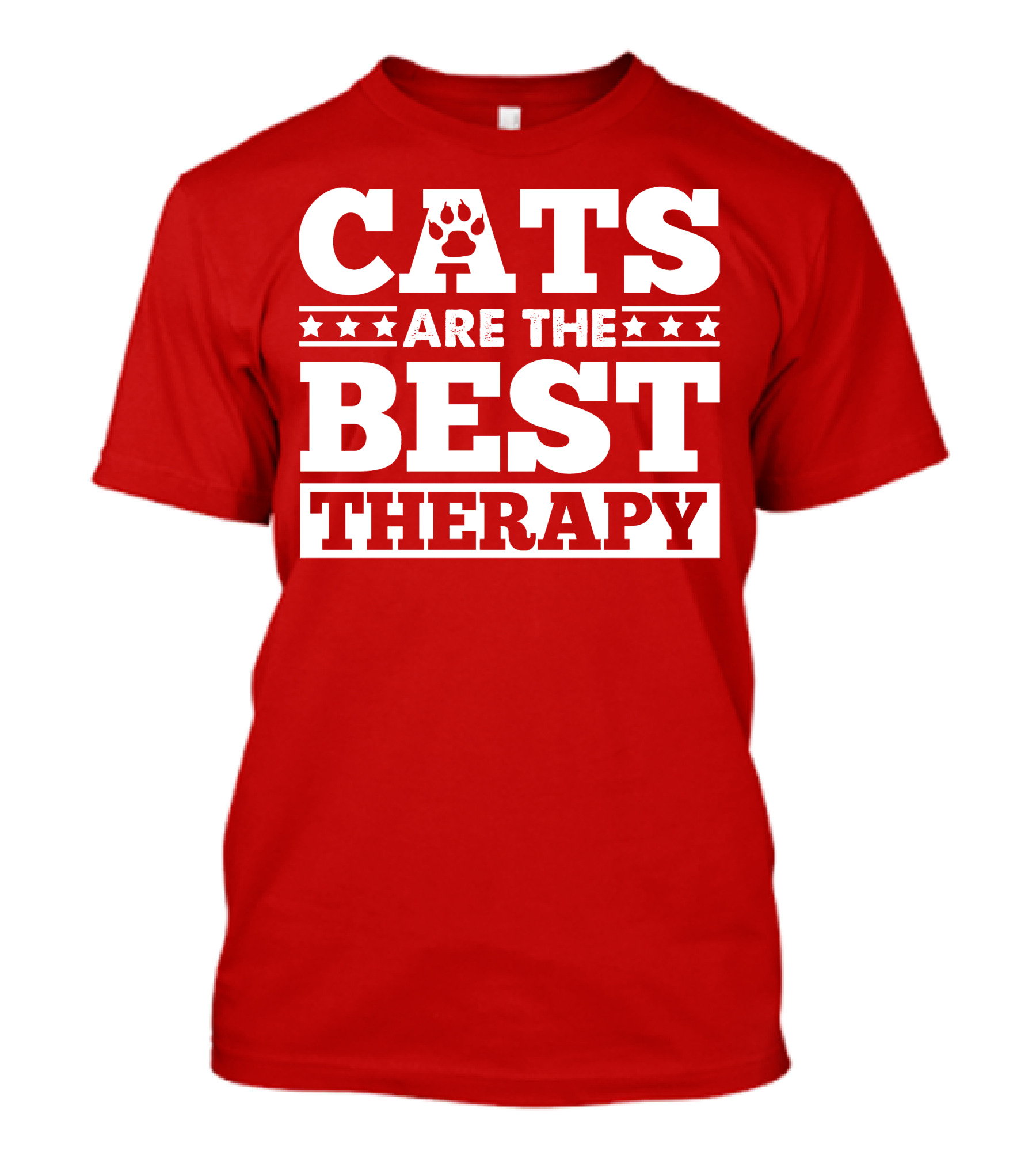 CATS ARE THE BEST THERAPY T-Shirt