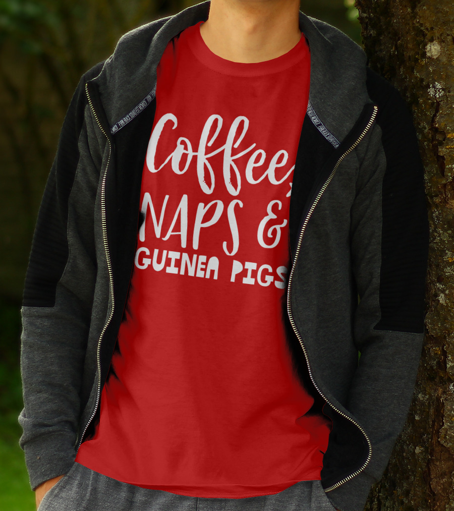 Coffee Naps And Guinea Pigs Relaxation Essentials T-Shirt
