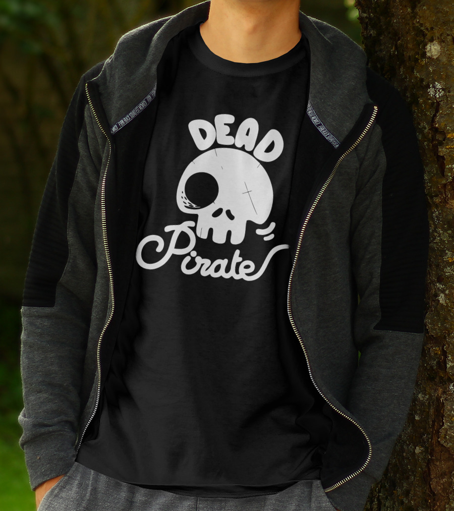 DEAD PIRATE Skull T-Shirt
