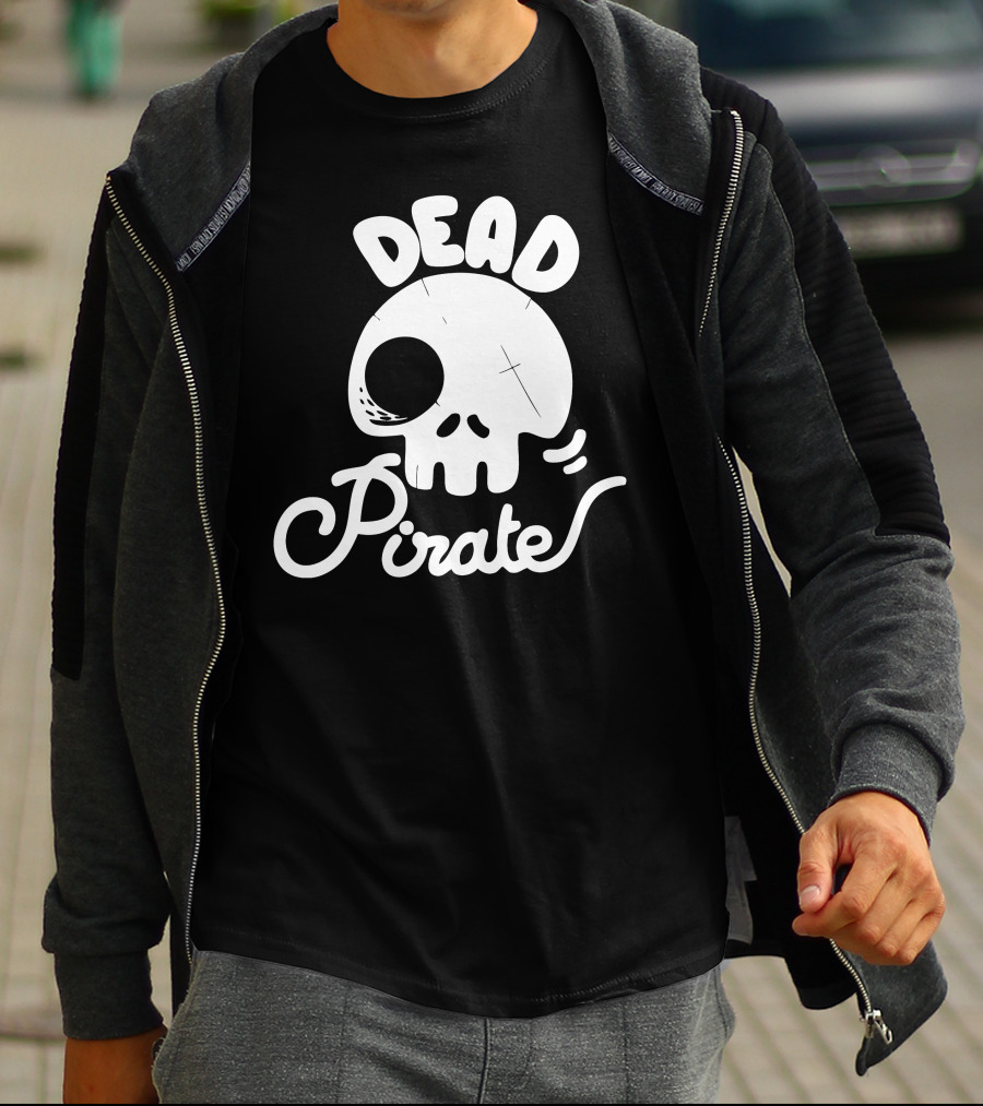 DEAD PIRATE Skull T-Shirt