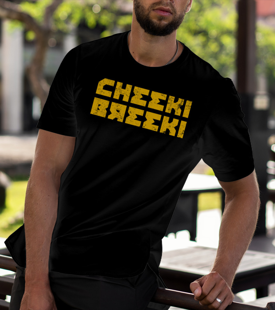 Cheeki Breeki Gopnik Slav Style Funny Gamer Retro T-Shirt