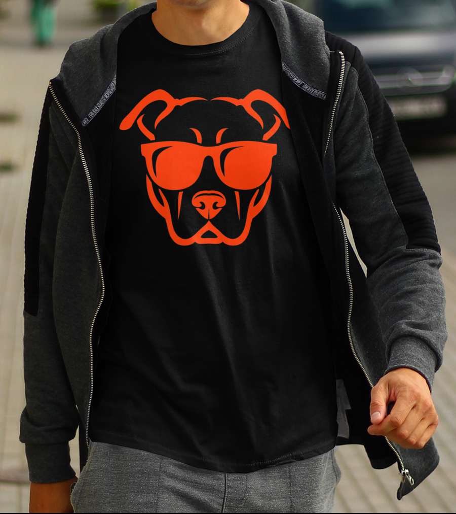 Dawg Pound Dog Face Sunglasses T-Shirt