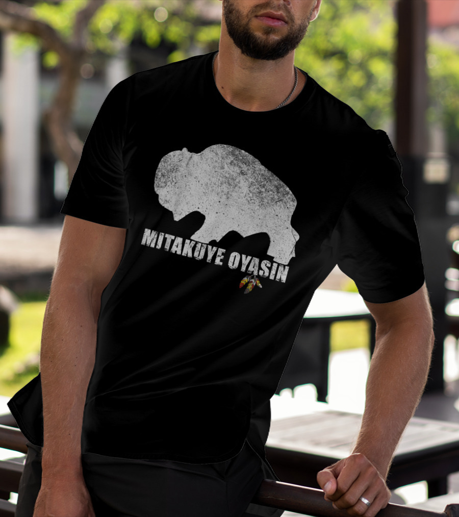 Mitakuye Oyasin Native American Pride Lakota Tribe Teton Sioux T-Shirt