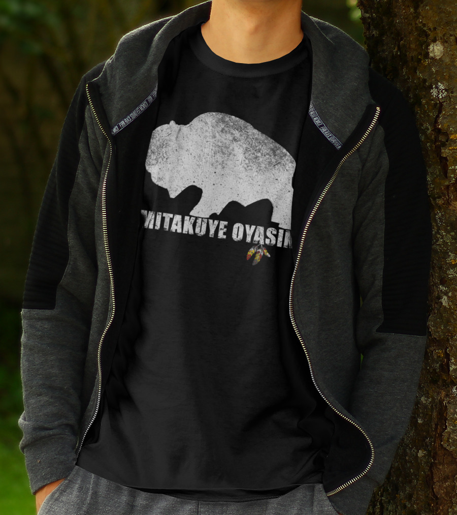 Mitakuye Oyasin Native American Pride Lakota Tribe Teton Sioux T-Shirt