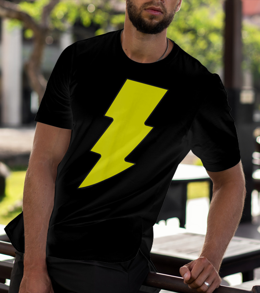 Shazam Lightning Bolt T-Shirt