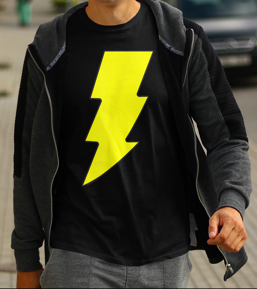 Shazam Lightning Bolt T-Shirt