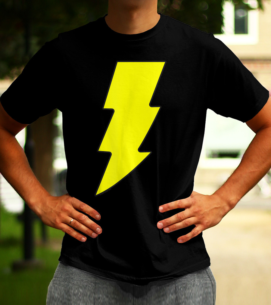 Shazam Lightning Bolt T-Shirt