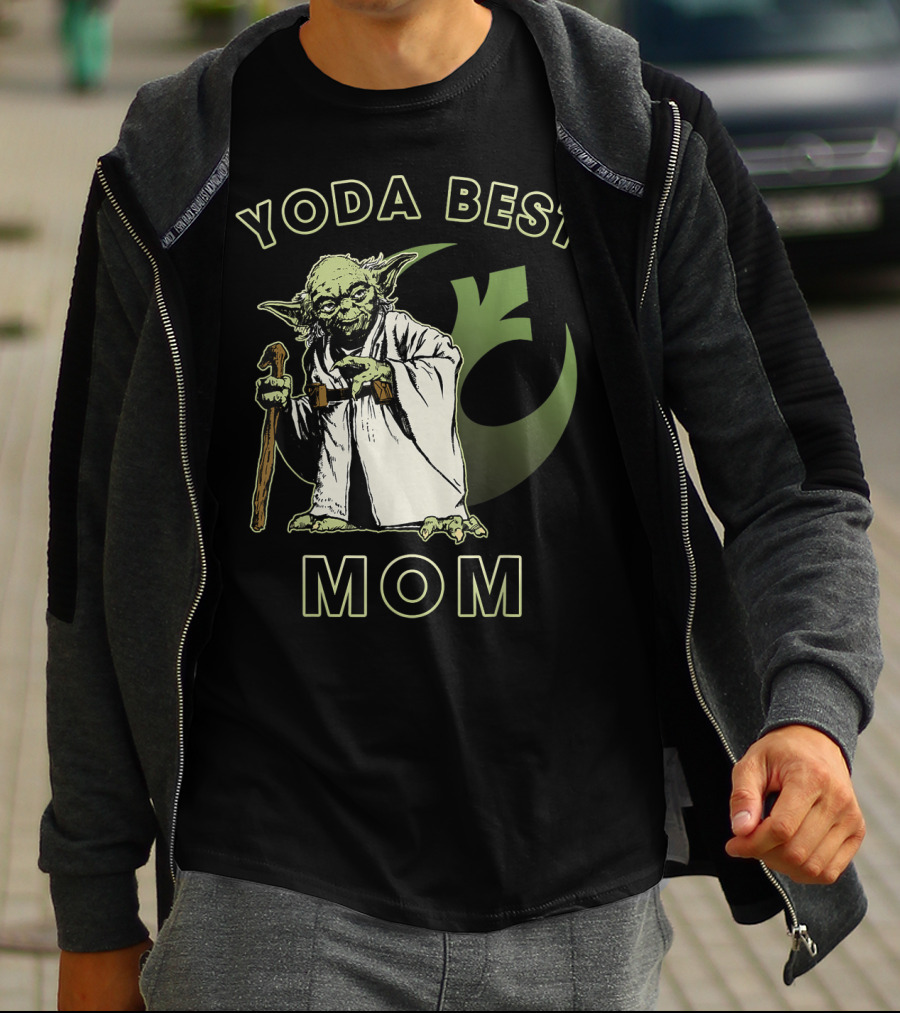 Star Wars Yoda Best Mom Rebel Alliance T-Shirt