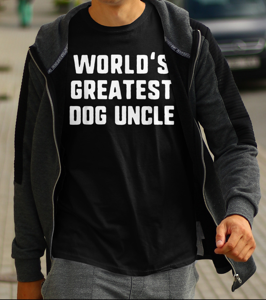 World's Greatest Dog Uncle T-Shirt