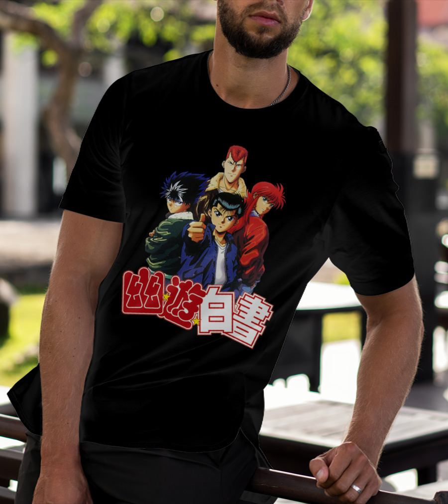 Yuyu Hakusho Anime Team Characters T-Shirt