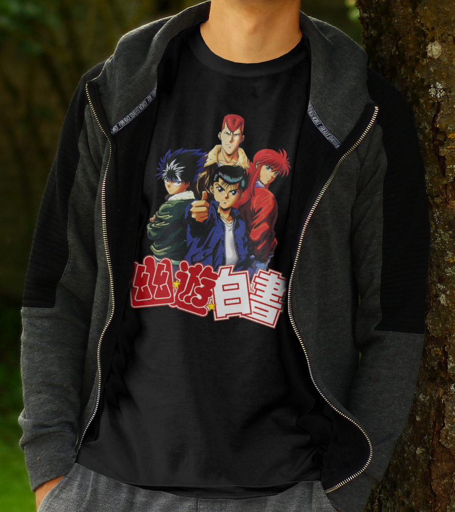 Yuyu Hakusho Anime Team Characters T-Shirt