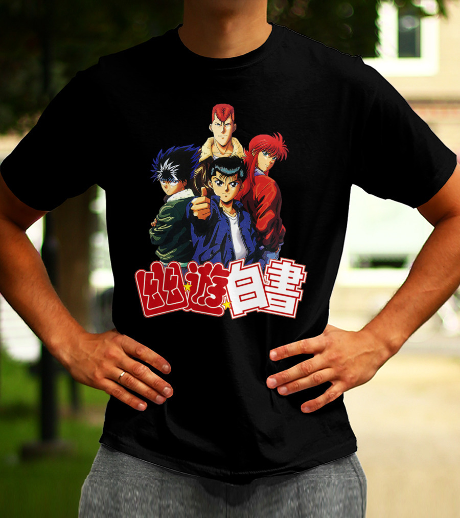 Yuyu Hakusho Anime Team Characters T-Shirt