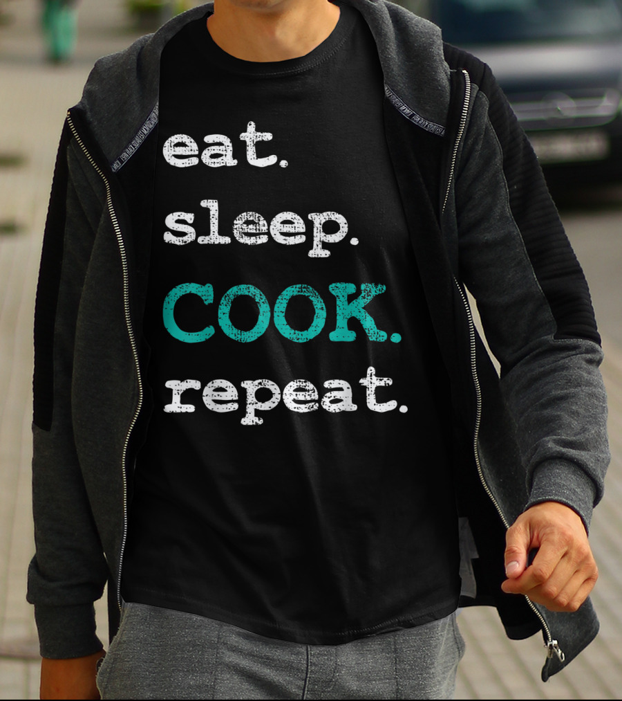 Eat Sleep Cook Repeat T-Shirt