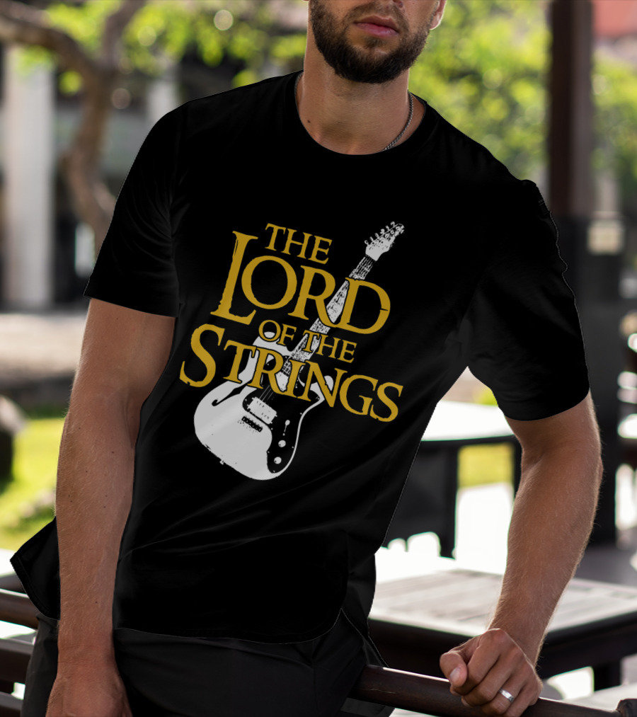 The Lord Of The Strings Electric Guitar T-Shirt